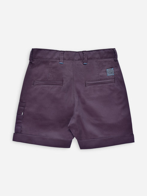 Maroon Stretch Cotton Casual Shorts Brumano Pakistan