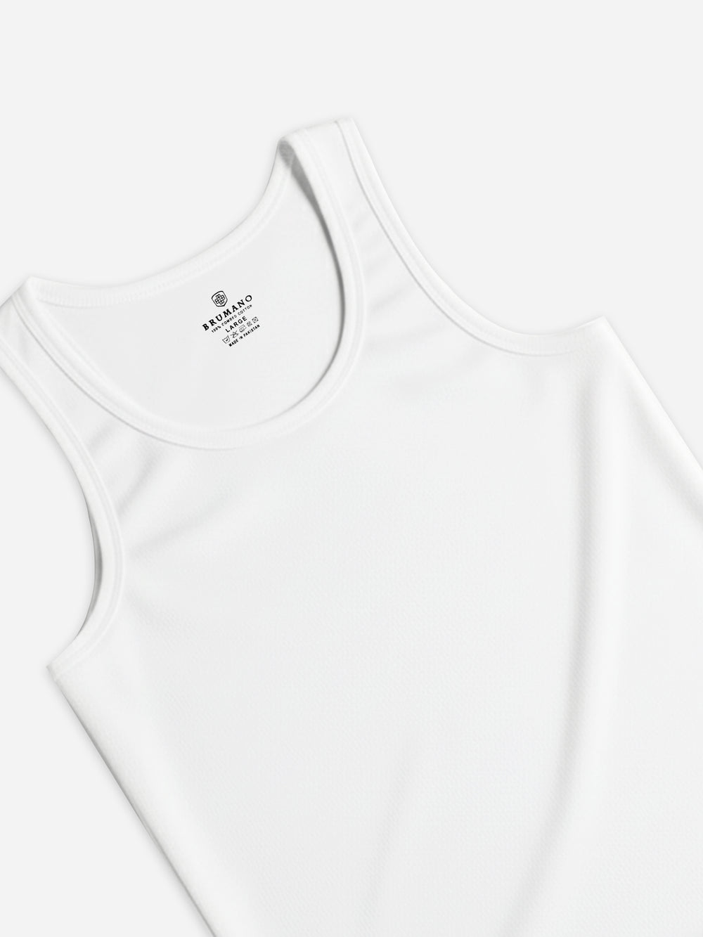 Mens Sleeveless Vest - 100% Combed Cotton