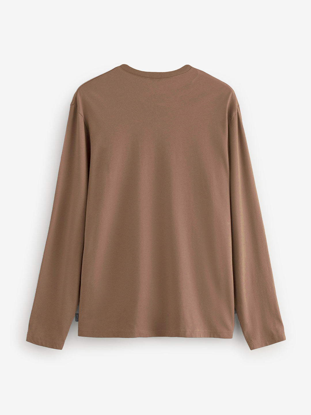 Mid Brown Long Sleeve T-Shirt
