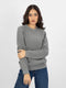 Mid Grey Knitted Jumper - Women