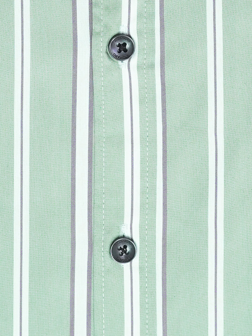 Mint green striped formal shirt