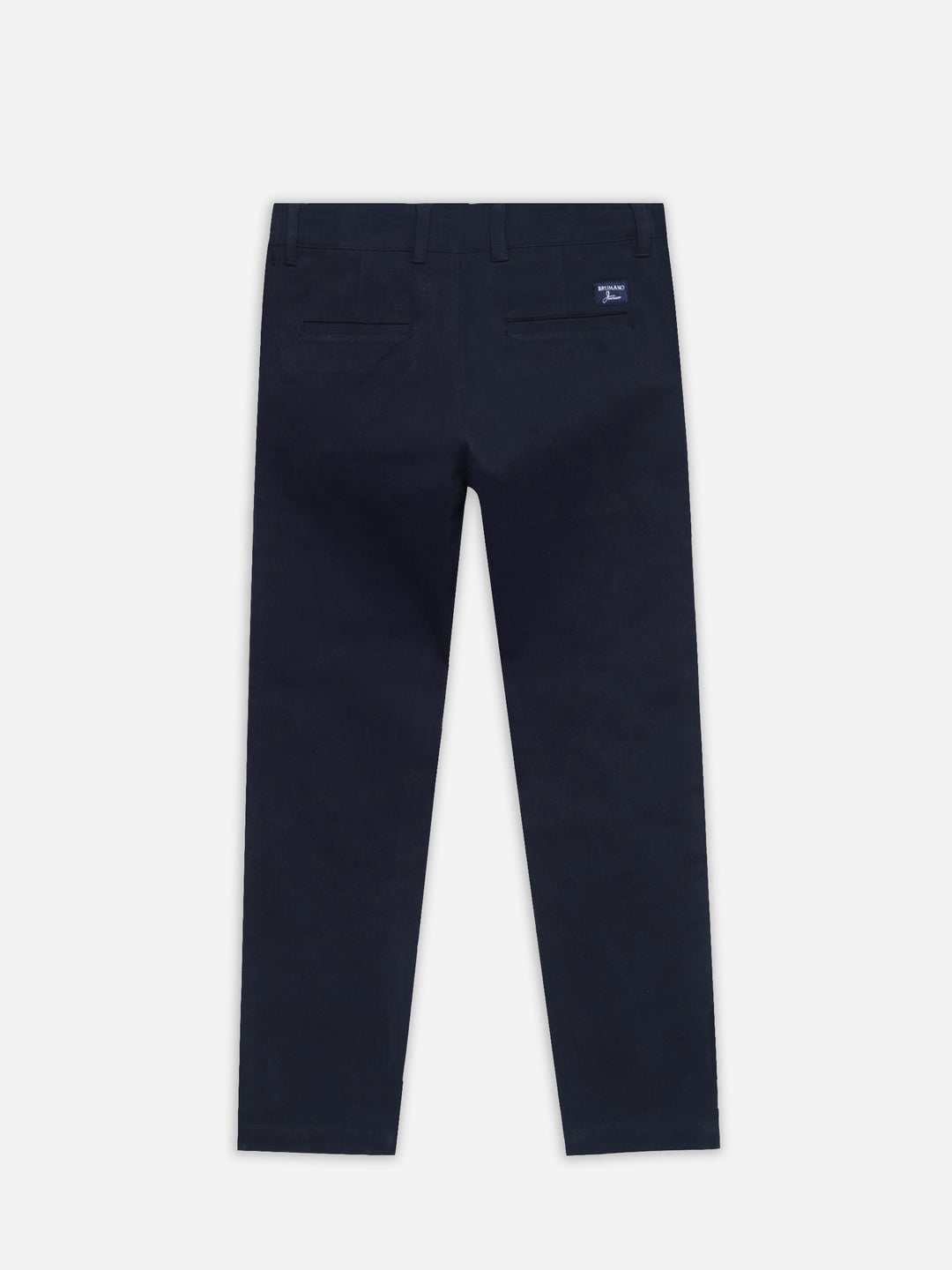 Navy Blue Casual Cotton Trouser - Junior