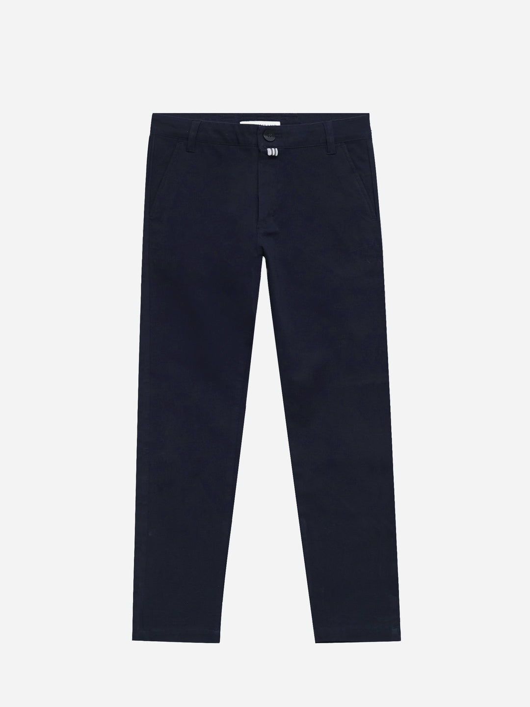 Navy Blue Casual Cotton Trouser - Junior