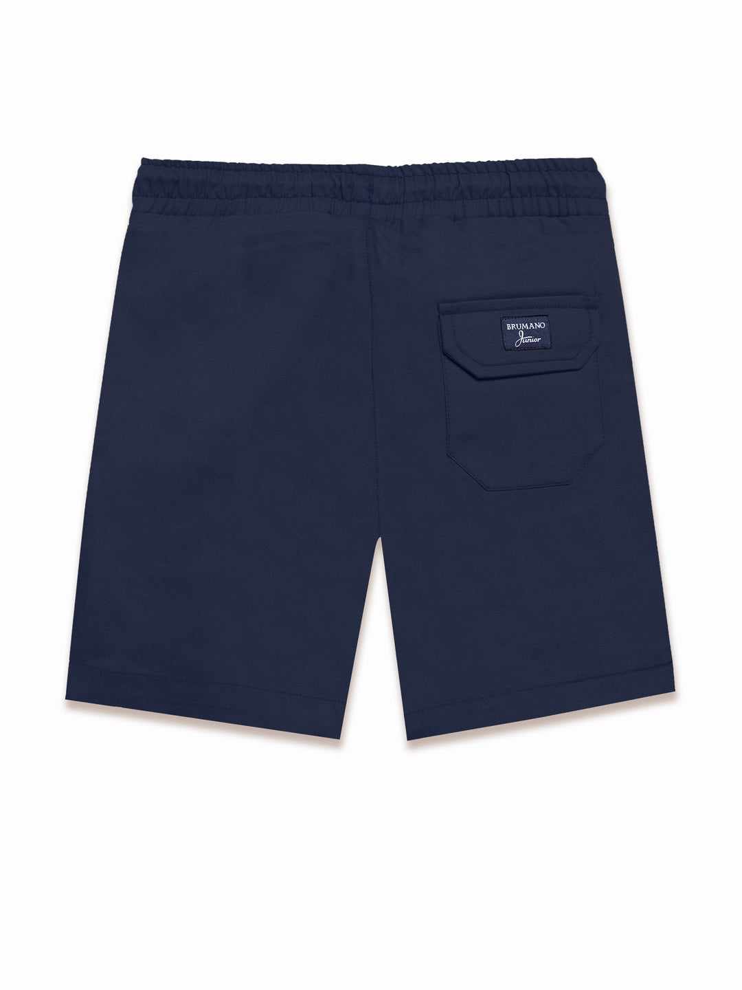 Navy Blue Cotton Casual Shorts - Junior