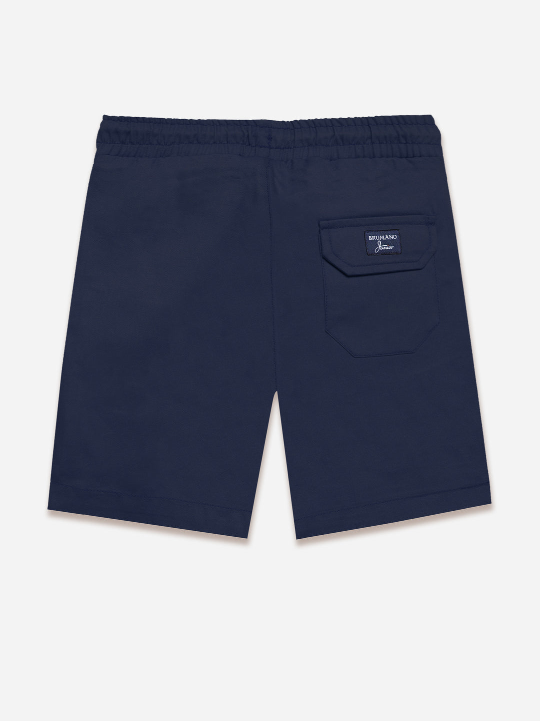 Navy Blue Cotton Casual Shorts - Junior