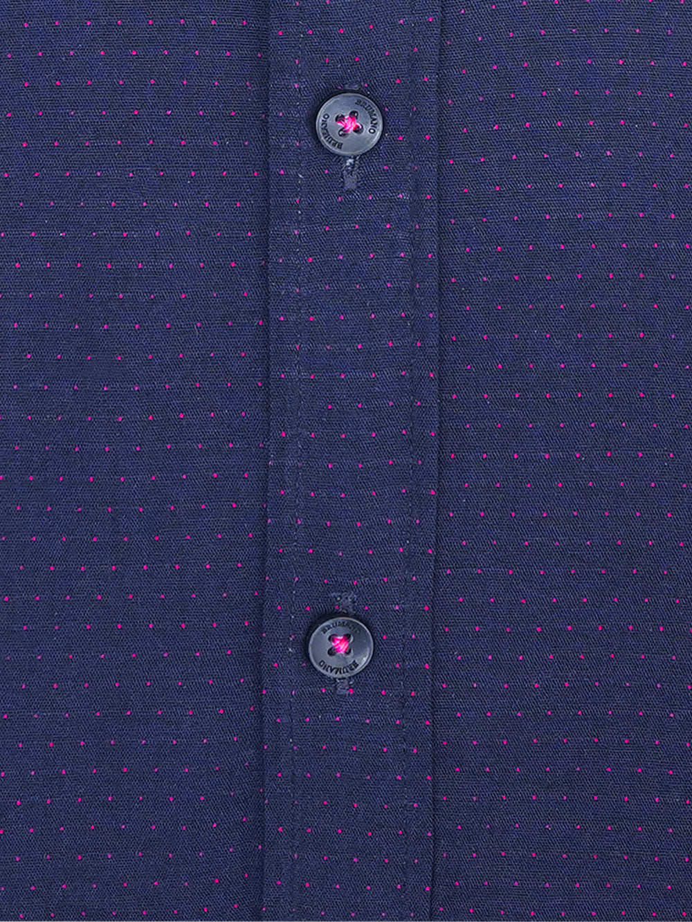 Navy Blue Dobby Shirt
