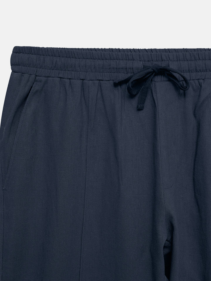 Navy Blue Strech Casual Pajama