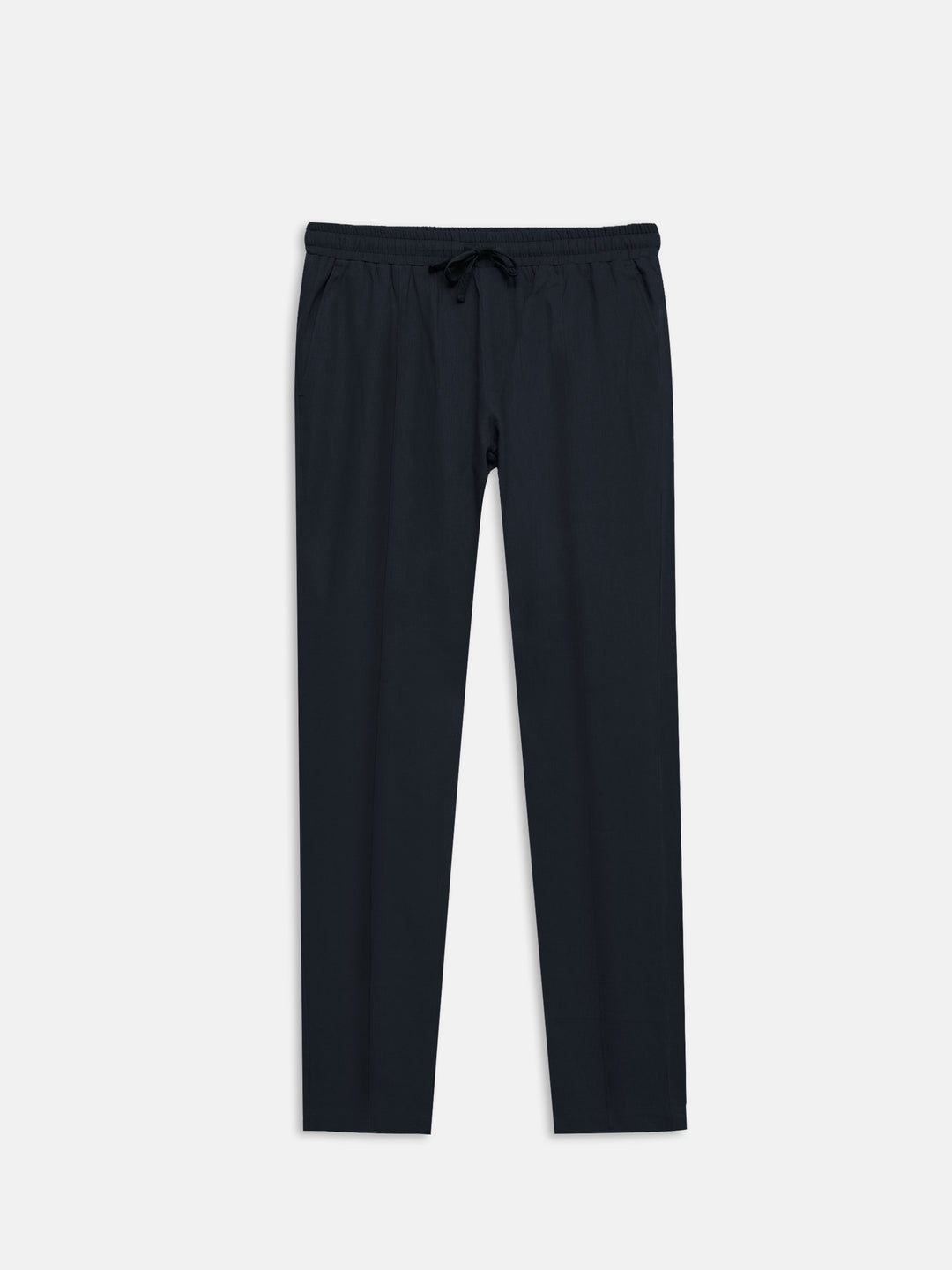 Navy blue structured casual pajama brumano pakistan