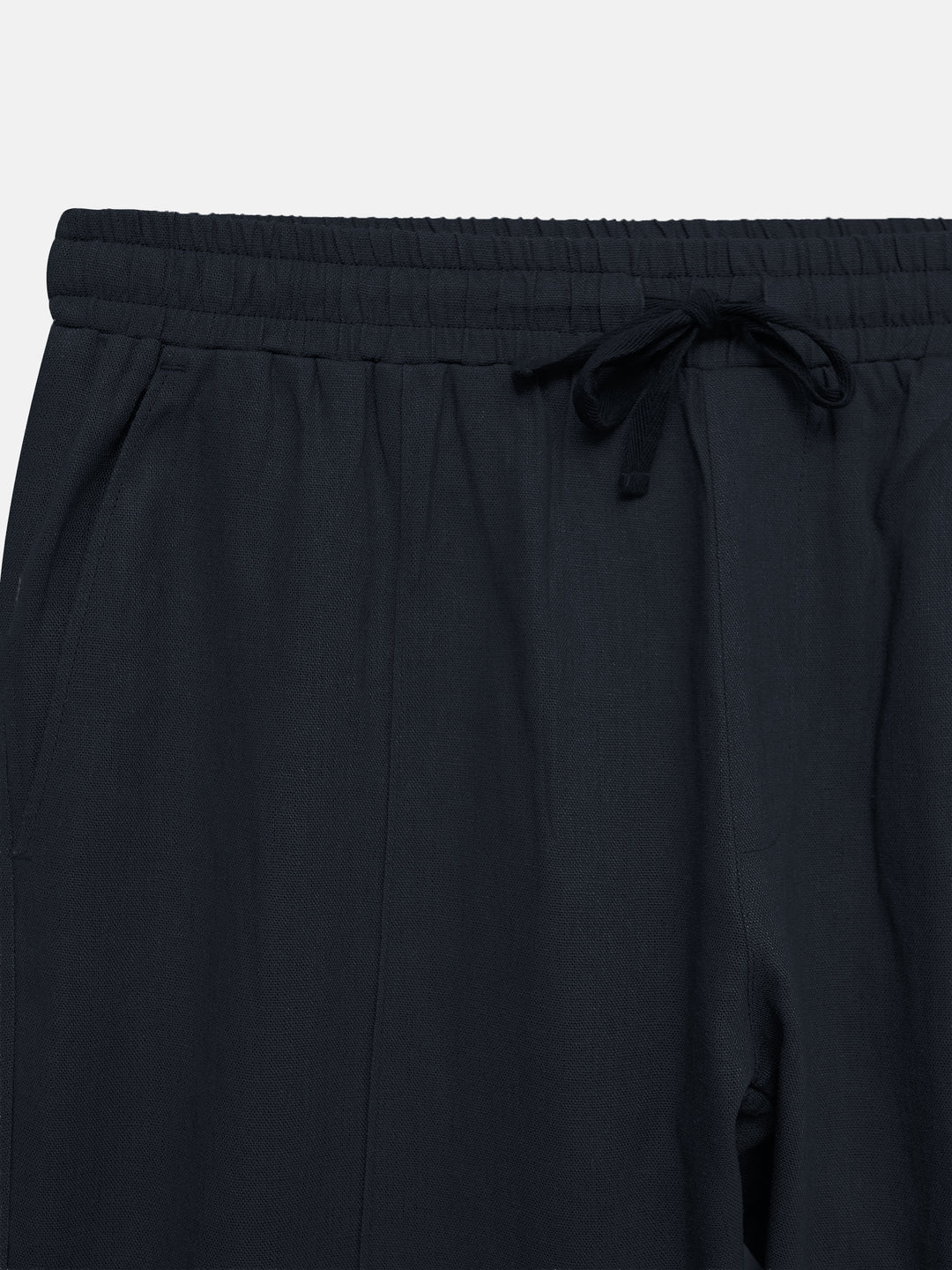 Navy Blue Structured Casual Pajama