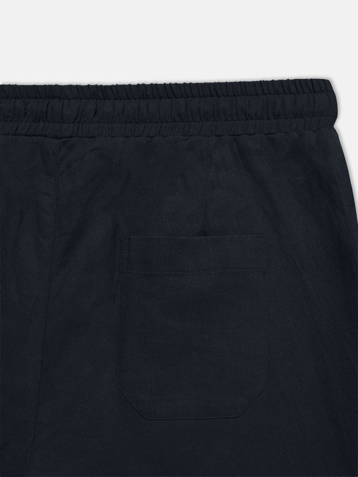 Navy Blue Structured Casual Pajama