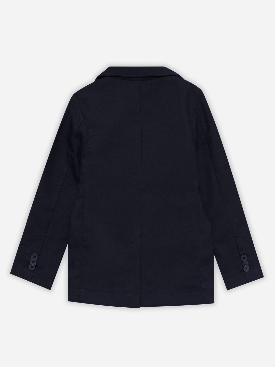 Navy Blue Structured Kids Casual Blazer