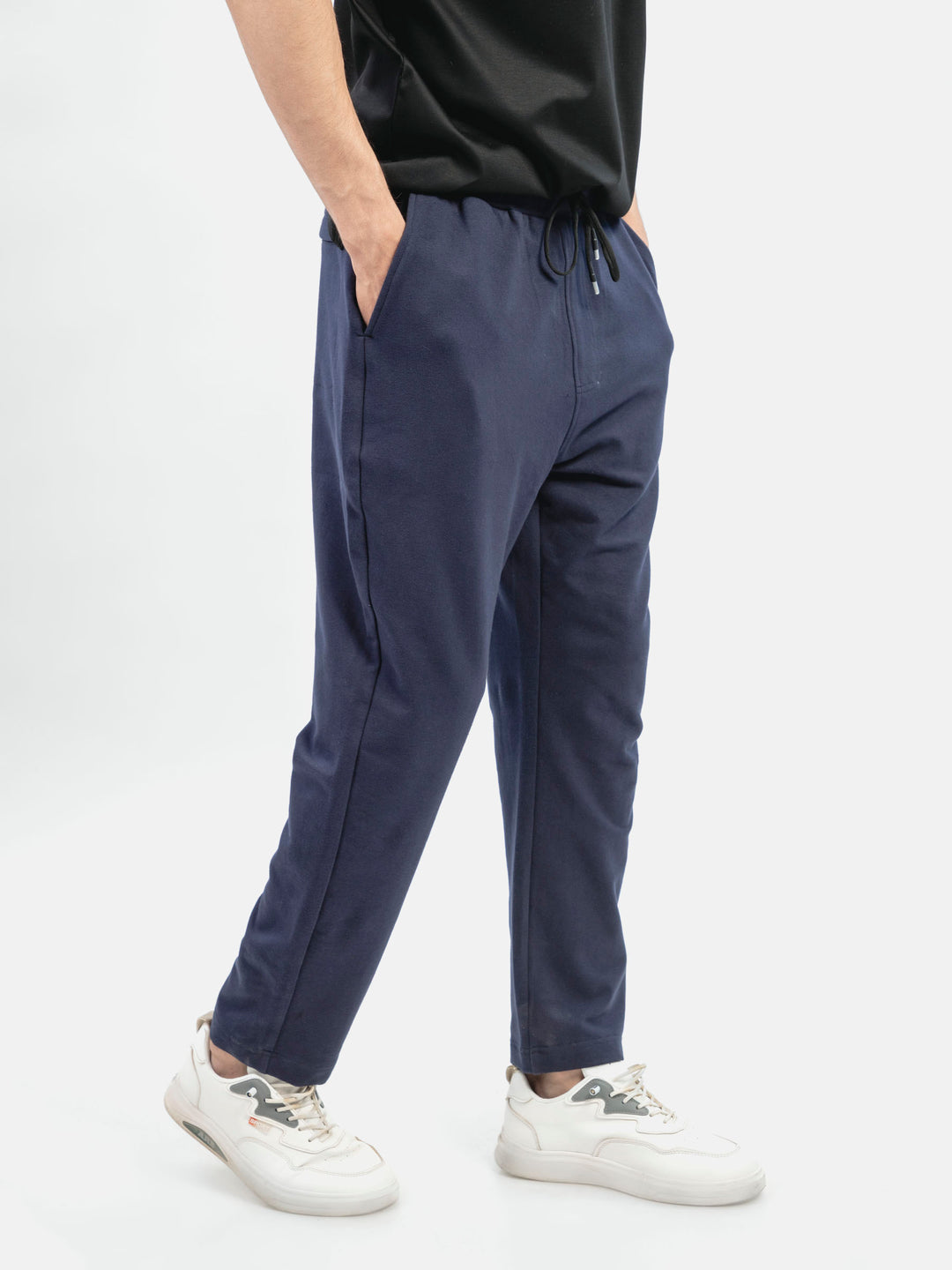 Navy Blue Everyday Knitted Pajama Brumano Pakistan