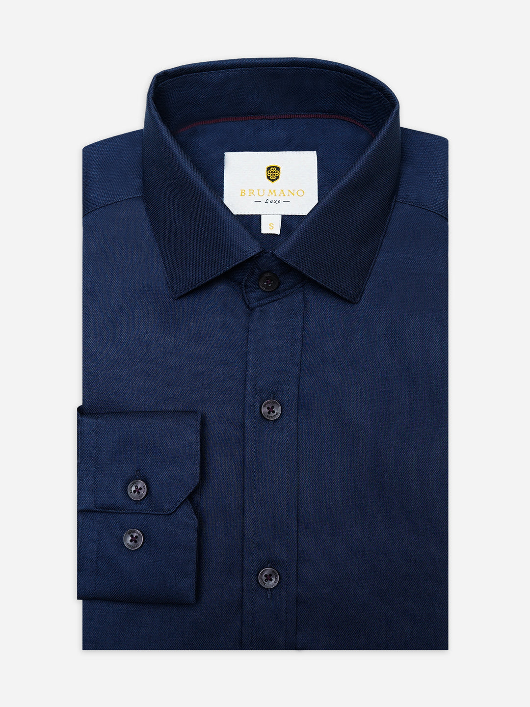 Navybluefinetwillformalshirt luxebrumanopakistan