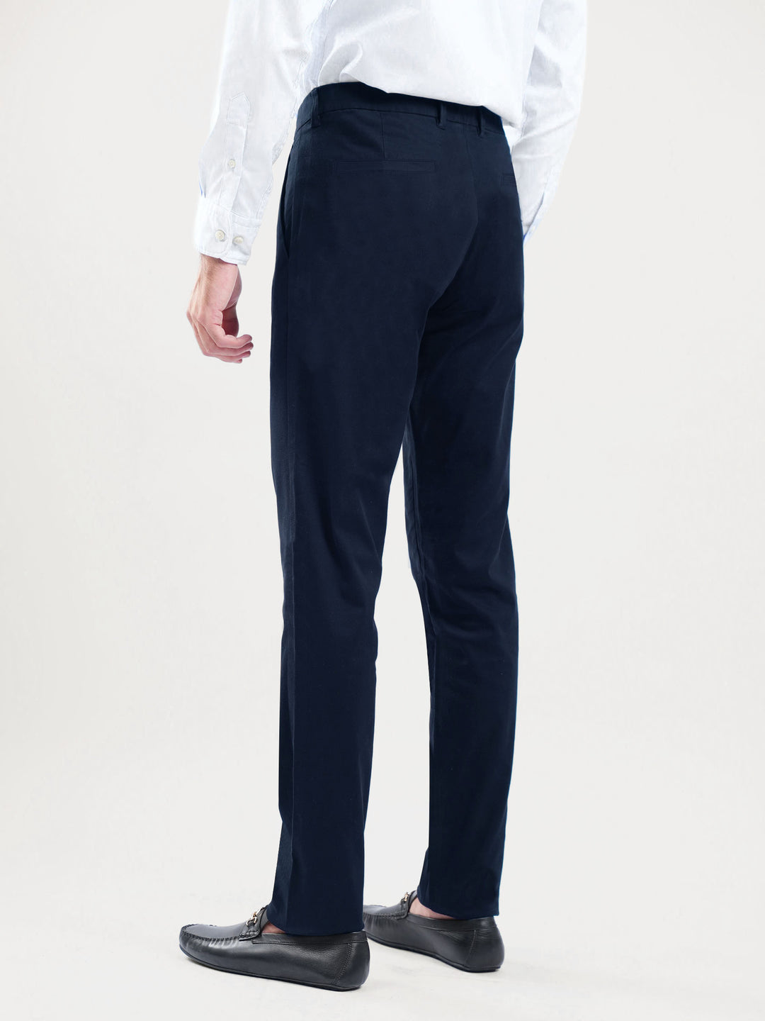 Navy Blue Formal Chinos