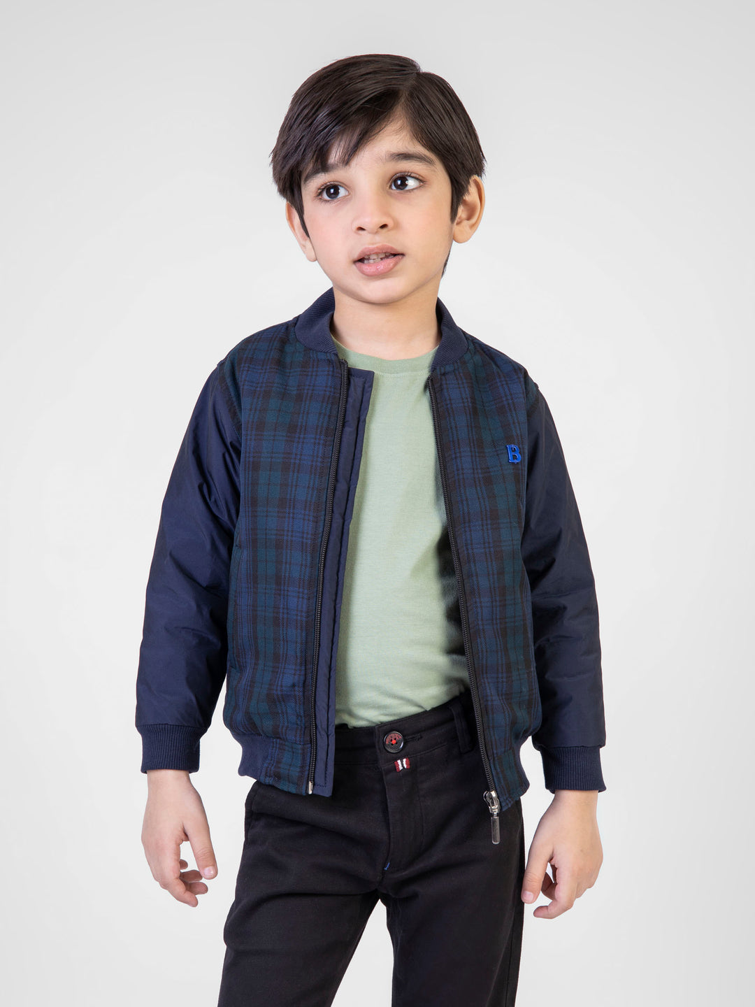 Navyblue greencheckeredquiltedbomberjacketbrumanopakistan2 4bba65cd d25c 4929 bb3d f213bd52c149