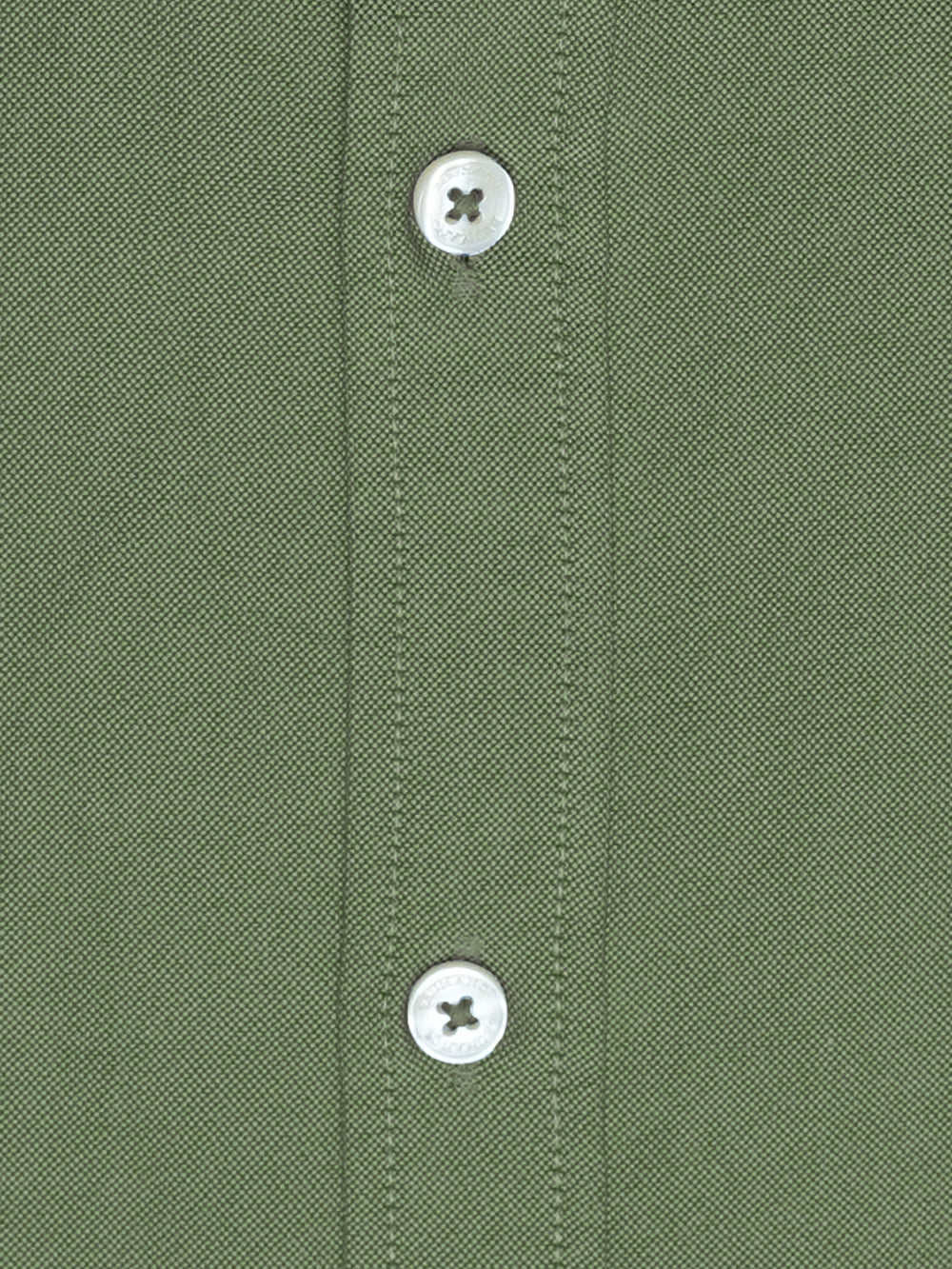 Olive green oxford button down shirt