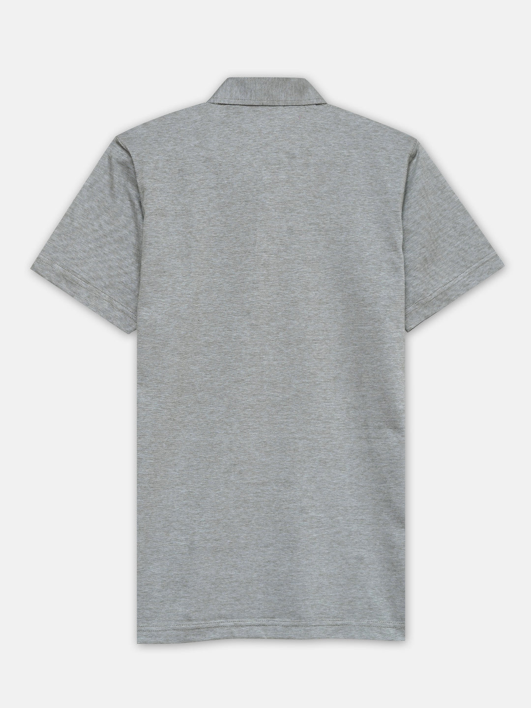 Olive Structured Polo With Cutaway Collar