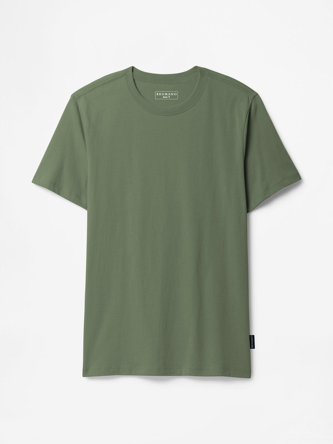 Olive Green 100% Cotton Basic Tee