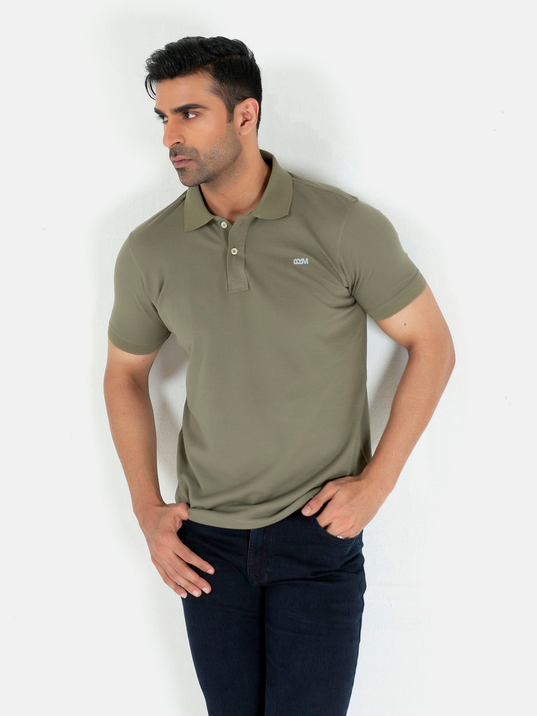 Olive 2024 polo shirt