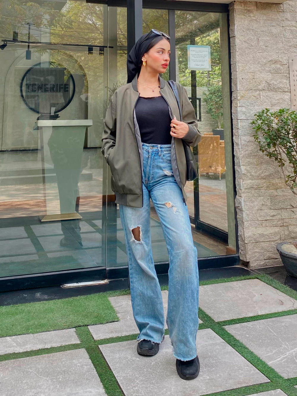 Olivegreenbomberjacket womenbrumanopakistan