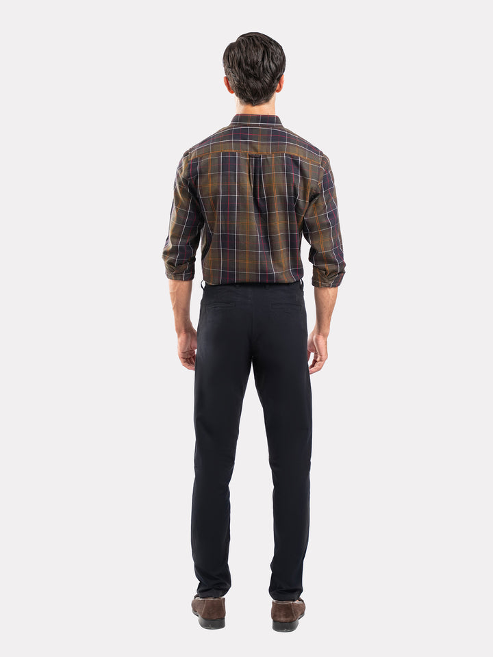 Olive Green Large Checkered Shirt