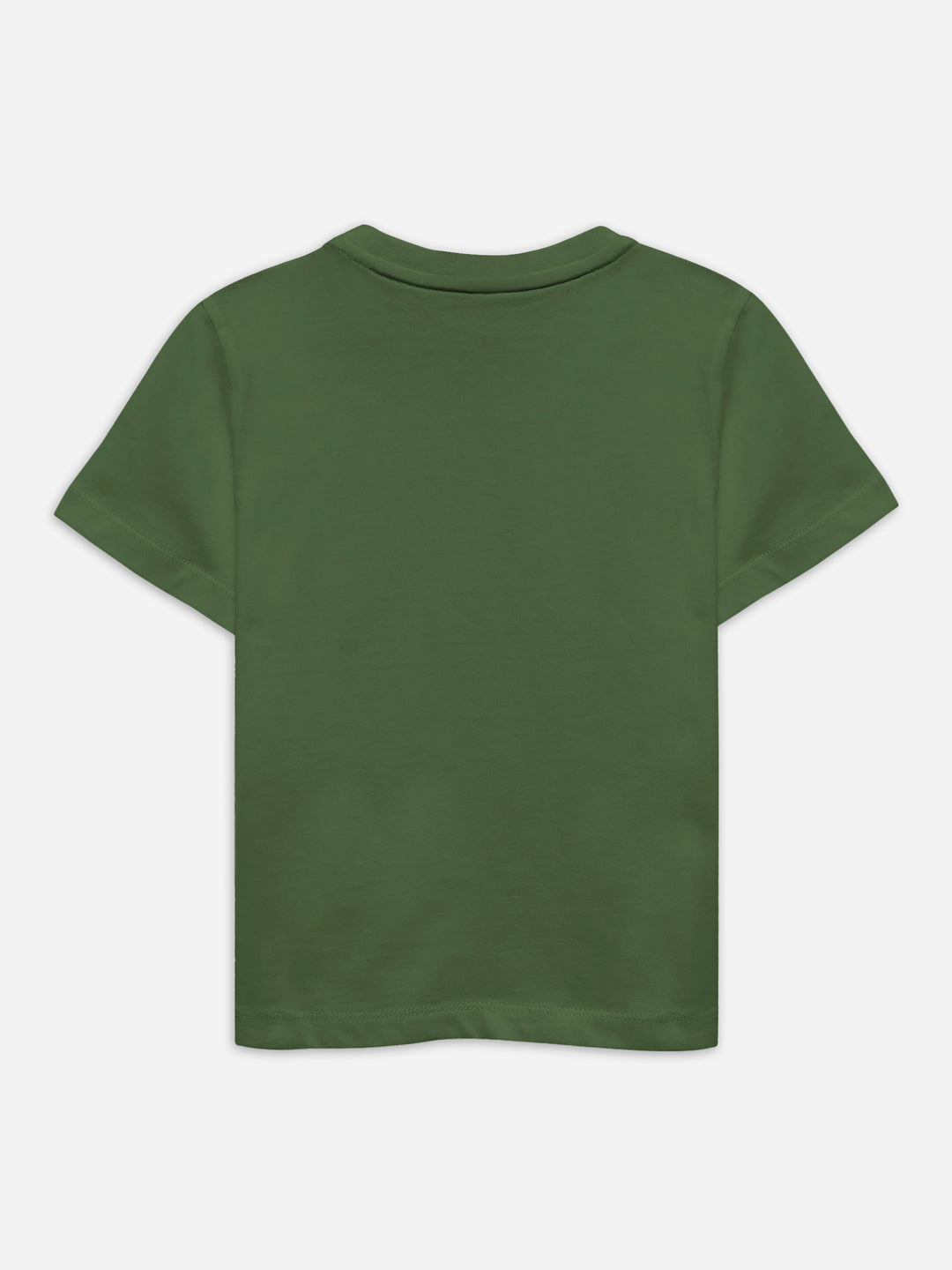 Olive Green 'Funtastic' Prinetd T-Shirt