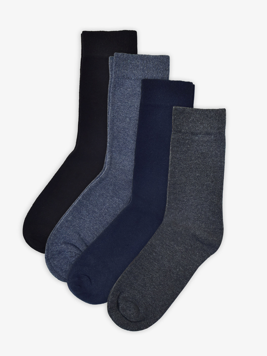 Packof4crewsocks black navy charcoal bluebrumanopakistan