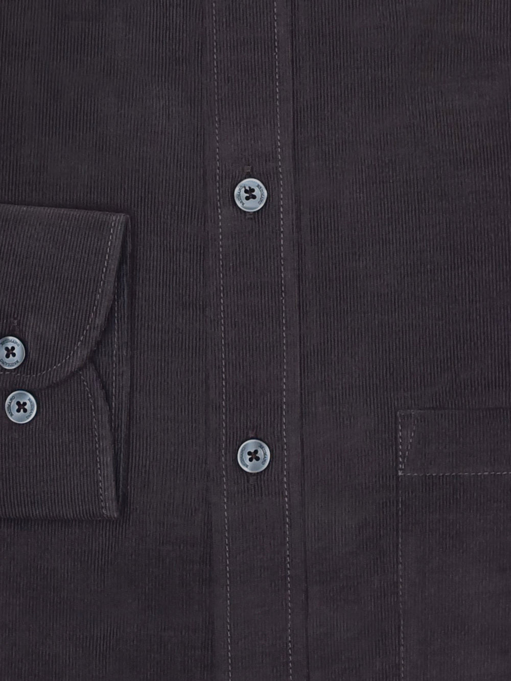 Pecan Brown Corduroy Shirt - Exclusive