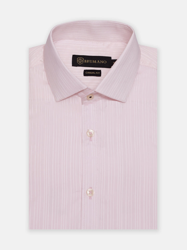  Men pink formal shirt in 100 percent linen box images