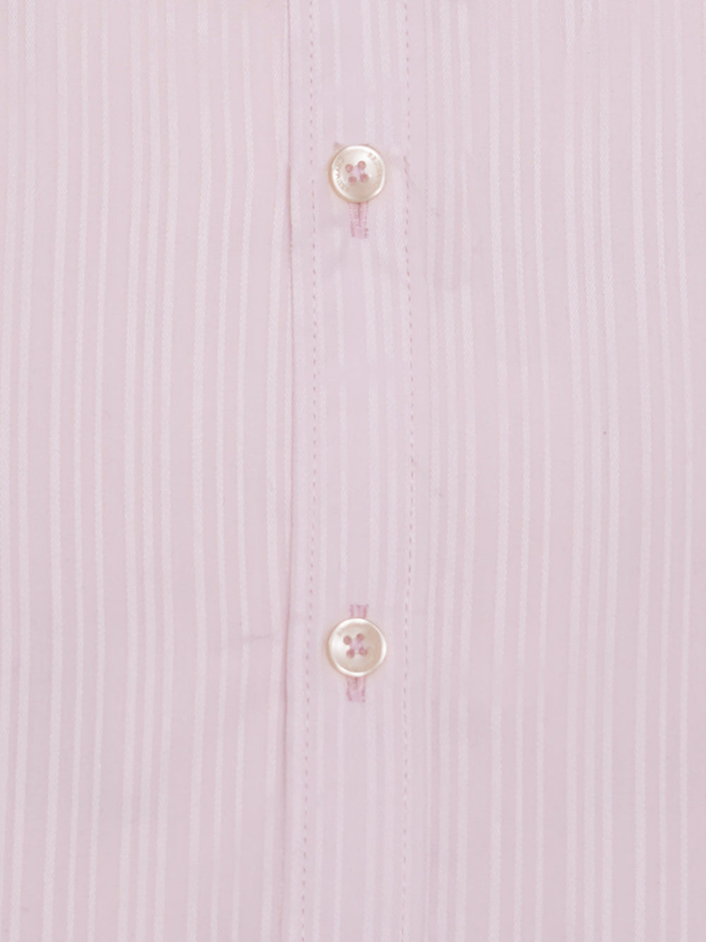Pink Self Striped Formal Shirt