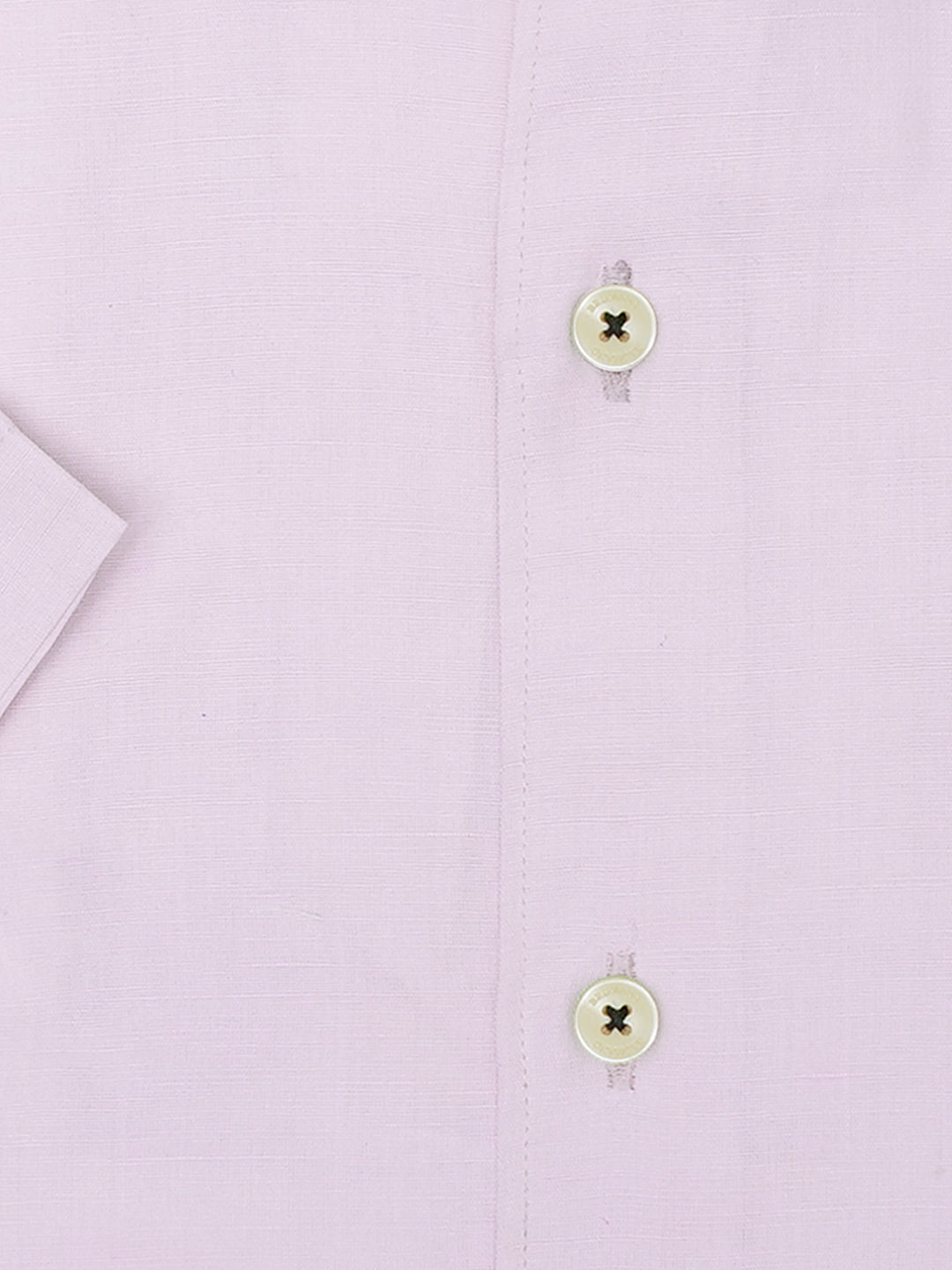 Pink Light Weight Linen Half Sleeve Shirt