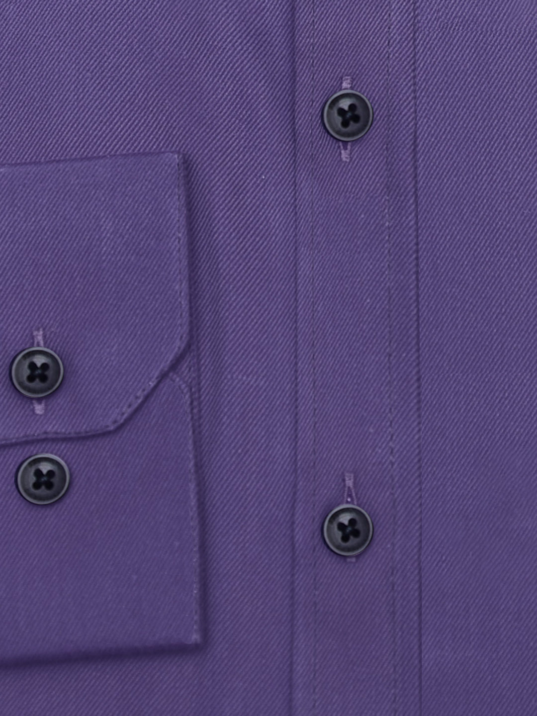 Purple Fine Twill Formal Shirt - Luxe