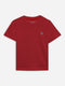 Red 100% Cotton Casual Tee Brumano Pakistan