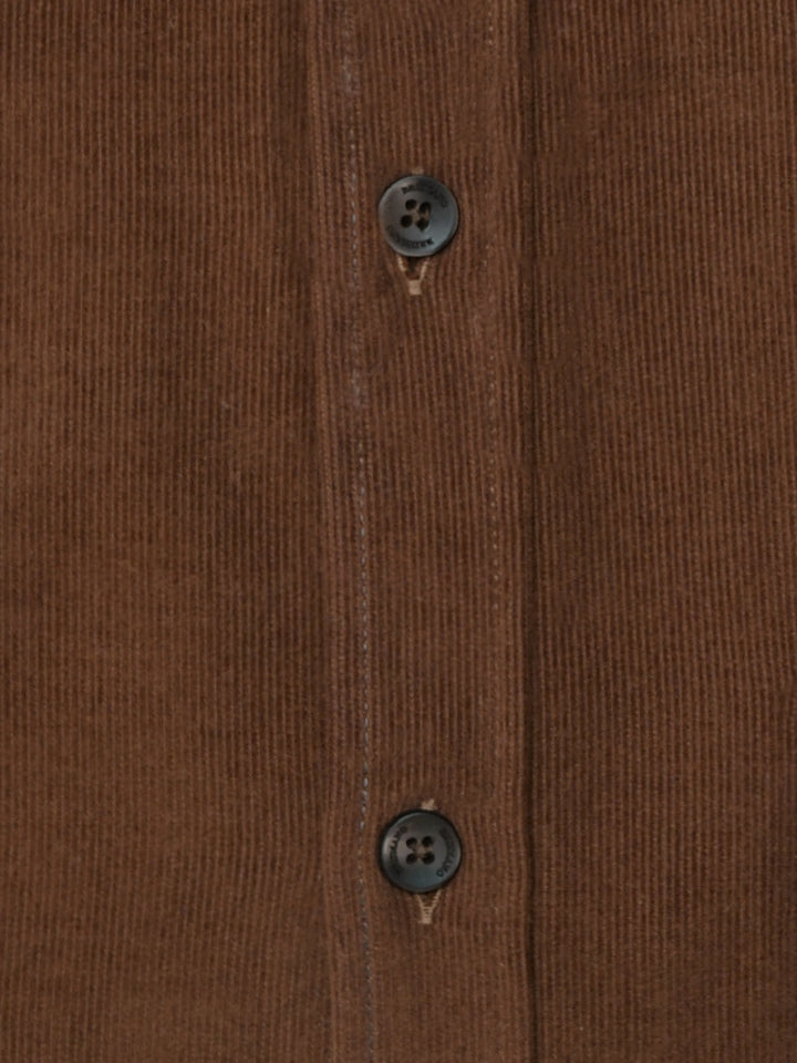 Rusty Brown Corduroy Shirt