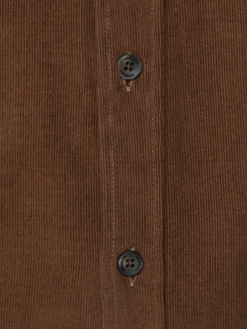 Rusty Brown Corduroy Shirt