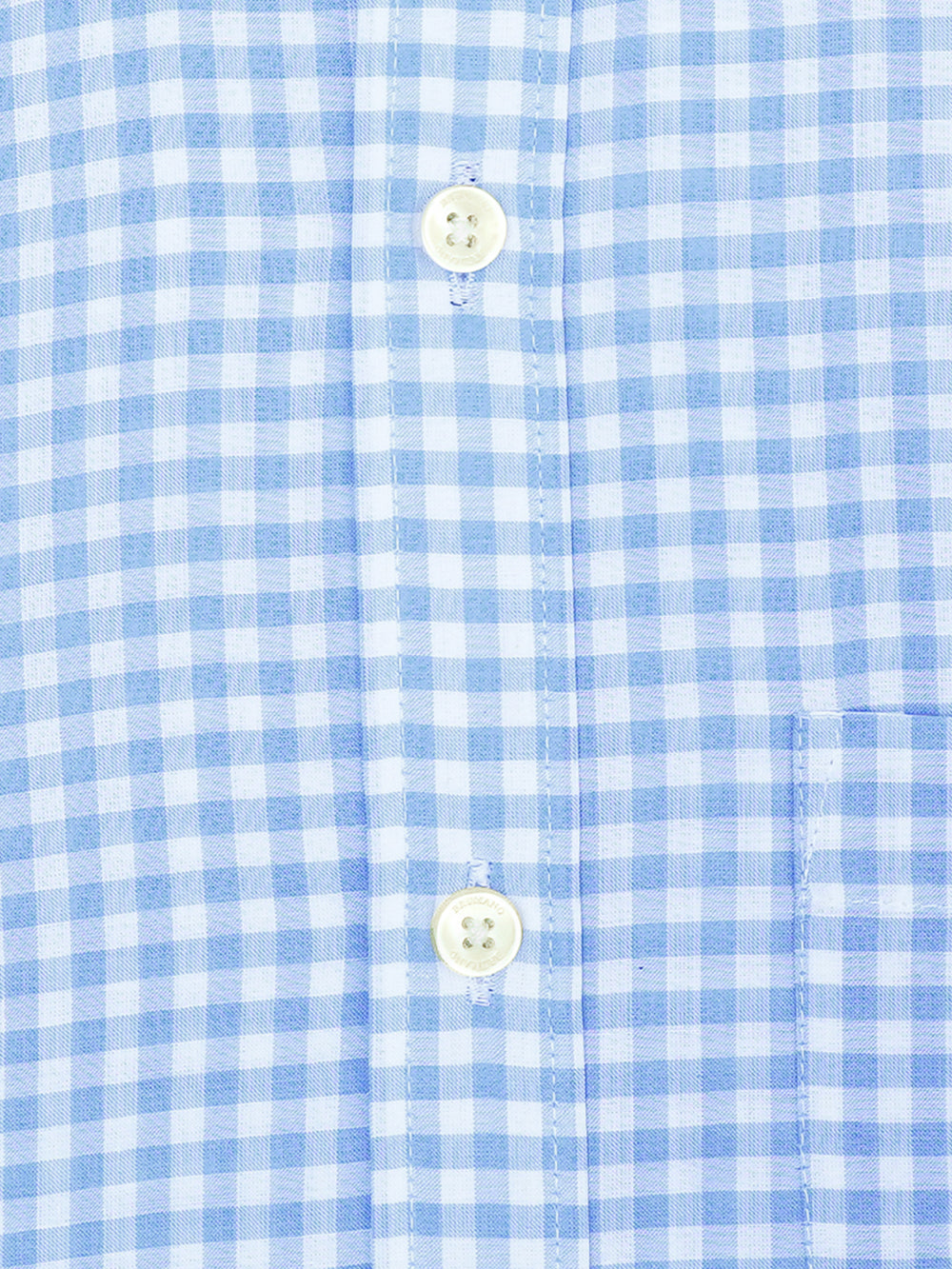 Sky Blue Bold Gingham Checkered Shirt
