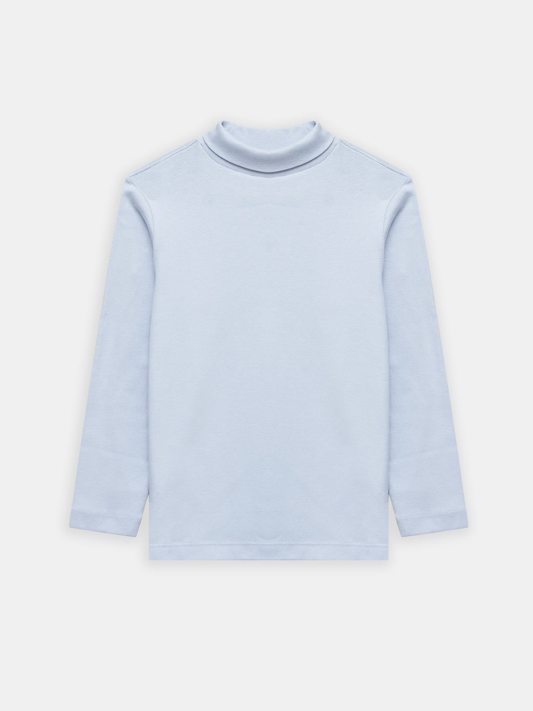 Sky Blue High Neck With Long Sleeves - Unisex