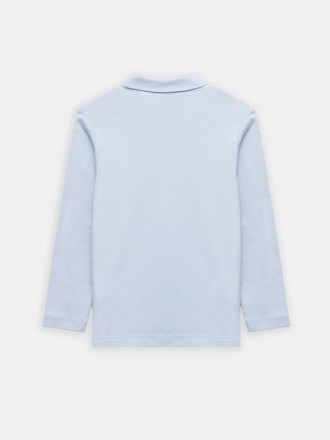 Sky Blue High Neck With Long Sleeves - Unisex