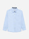 Sky Blue Satin Formal Shirt - Junior