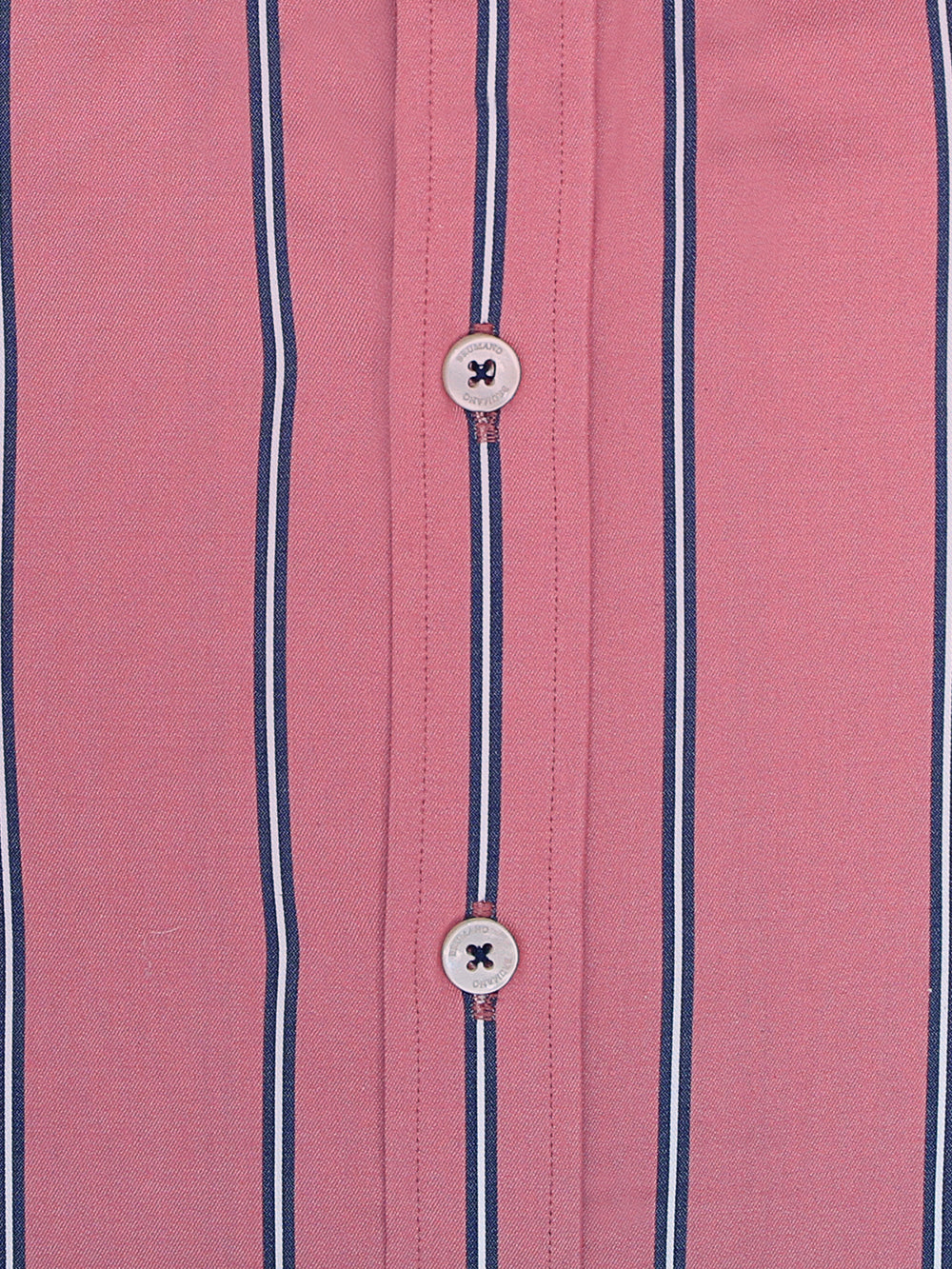 Tea Pink Striped Button Down Shirt