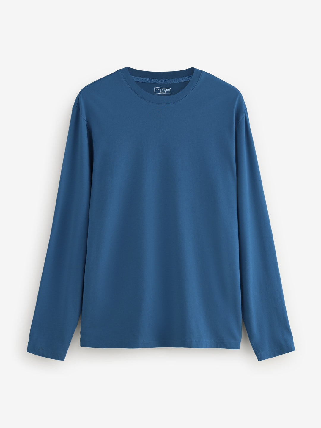 Tealbluelongsleevecrewneckt shirtbrumanopakistan
