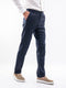 Navy Blue 100% Linen Chinos