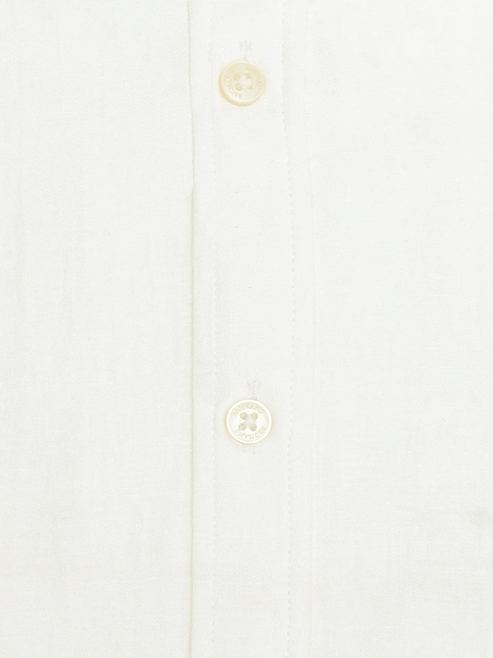 Vanilla Linen Blended Formal Shirt