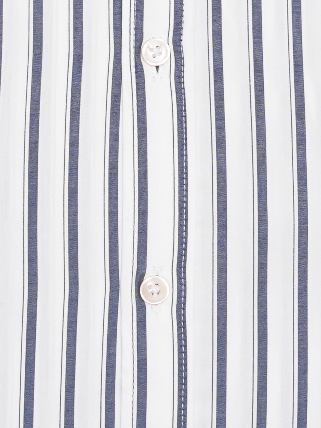 Close-up of 100% cotton fabric and Bengal stripes