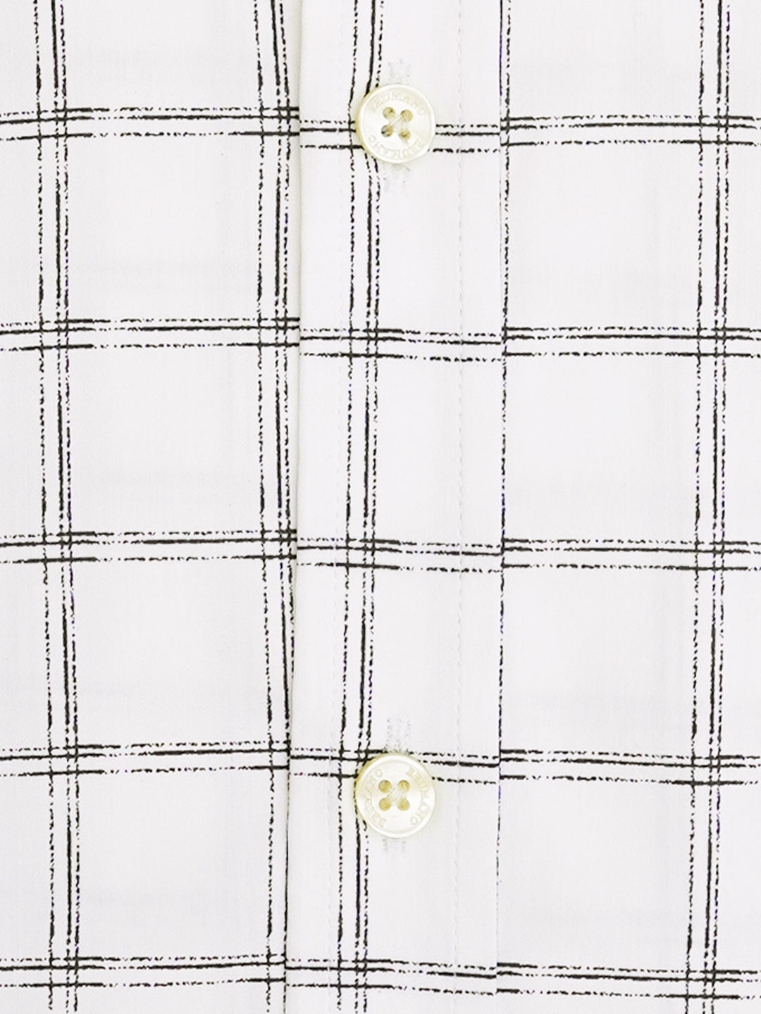 White & Black Checkered Shirt