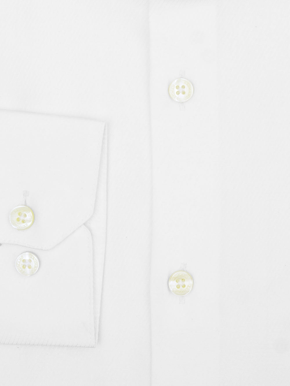 White self striped formal shirt   luxe