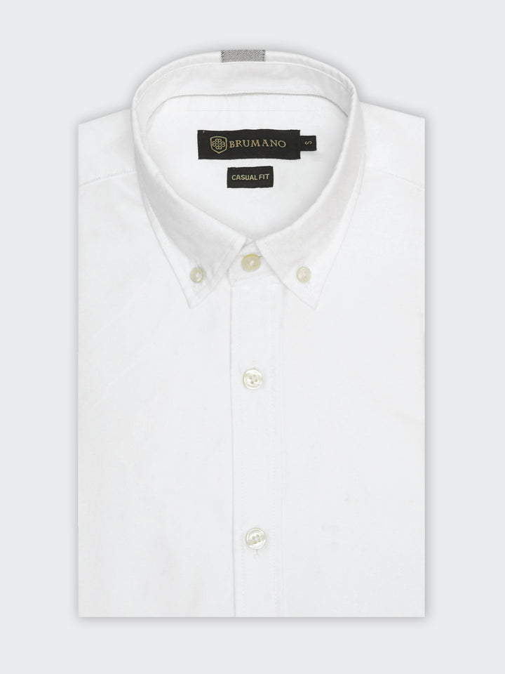White Oxford Button Down Shirt