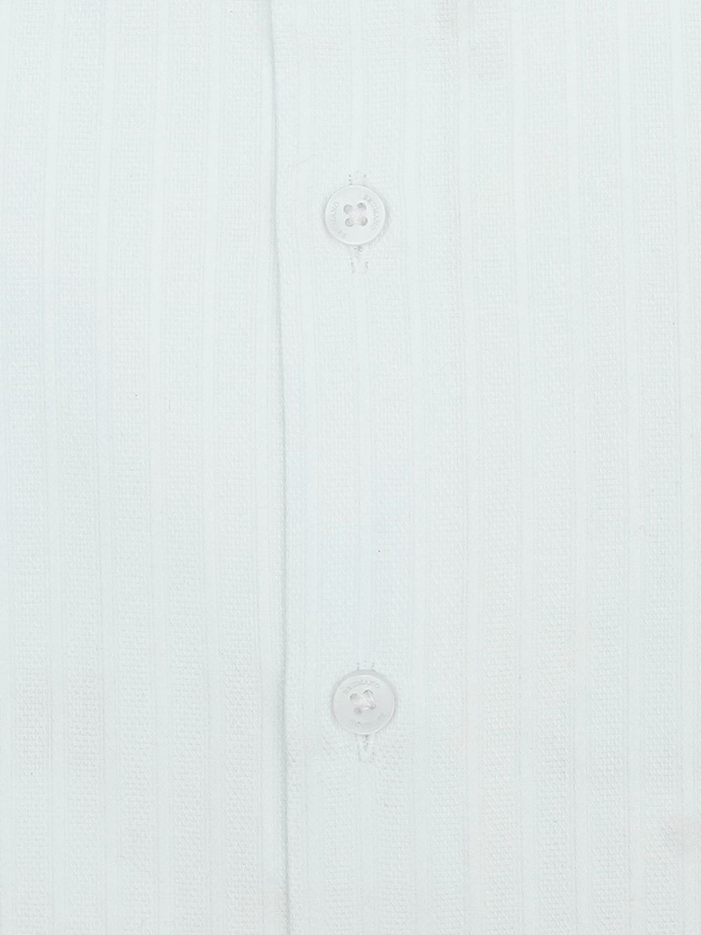 White structured striped formal shirt