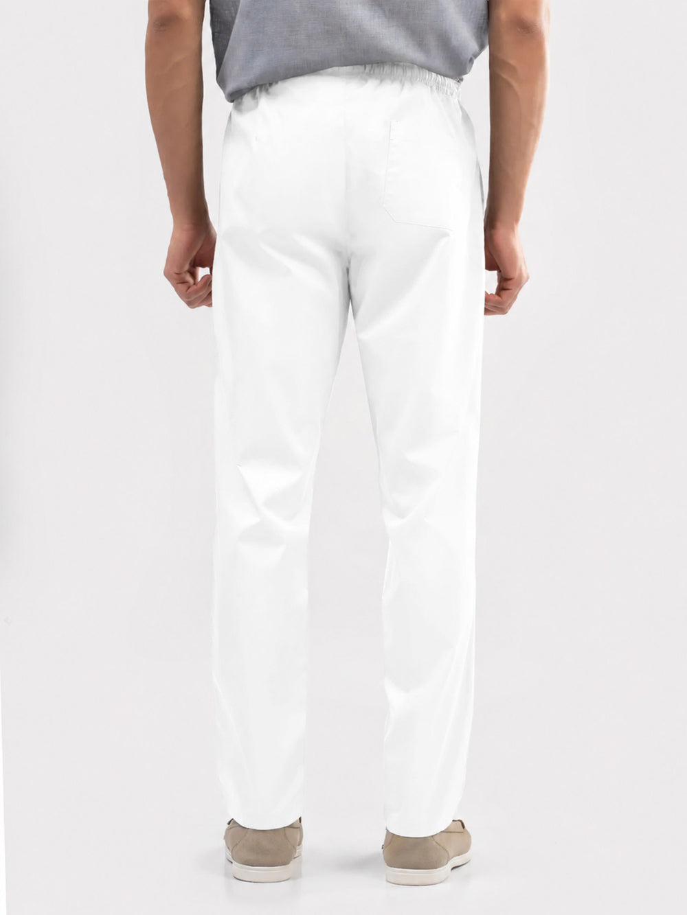 White Twill Casual Fit Pajama