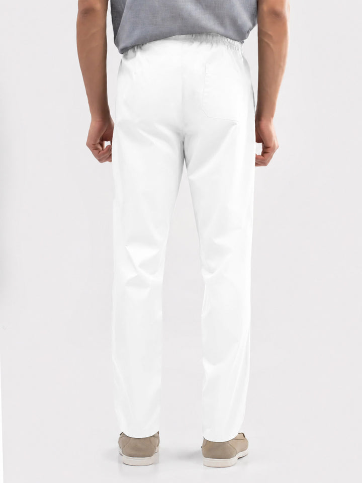 White Twill Casual Fit Pajama